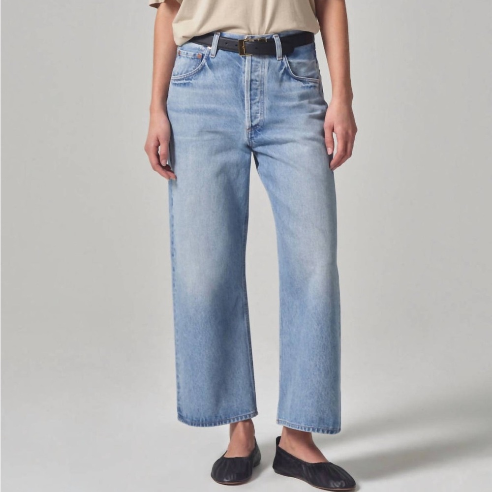 Citizen of Humanity Gaucho Jean Misty 27 Wide Leg Crop